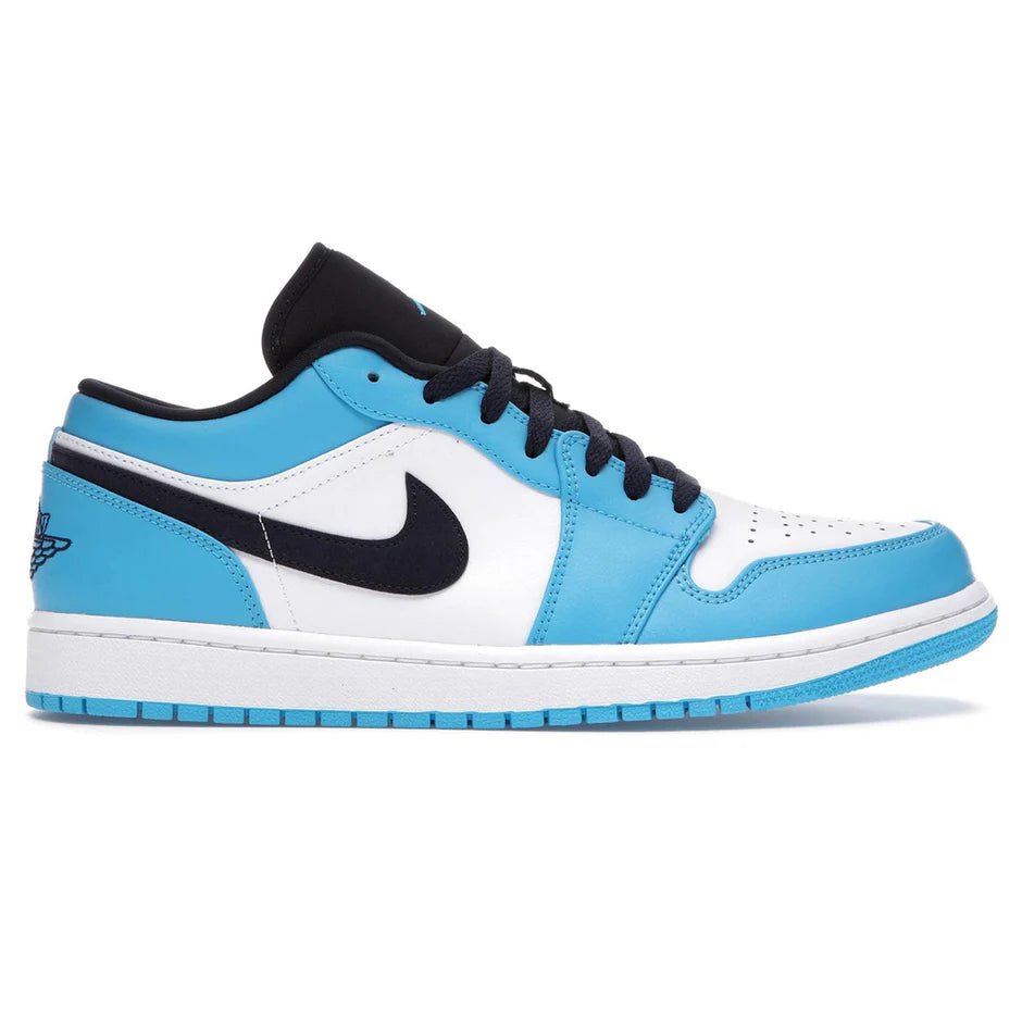 Air Jordan 1 Low UNC University Blue Black - The Sneaker Dept