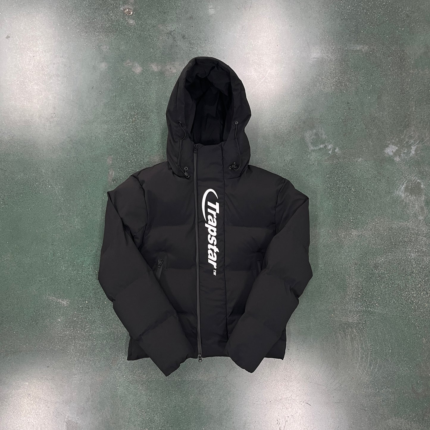 Trapstar Hyperdrive Technical Puffer Black Jacket