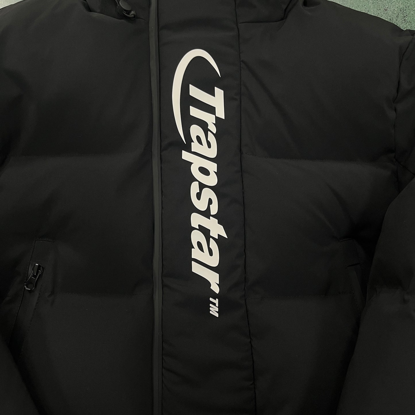 Trapstar Hyperdrive Technical Puffer Black Jacket