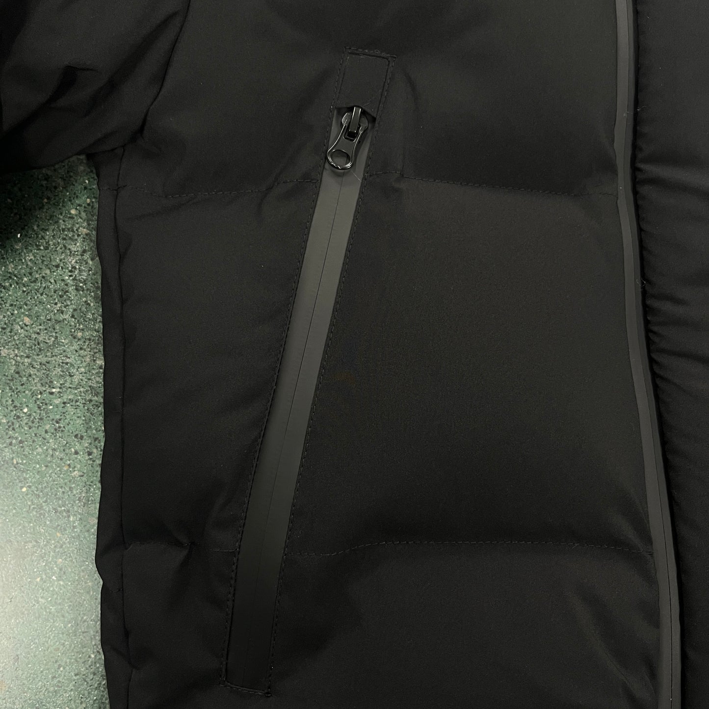 Trapstar Hyperdrive Technical Puffer Black Jacket