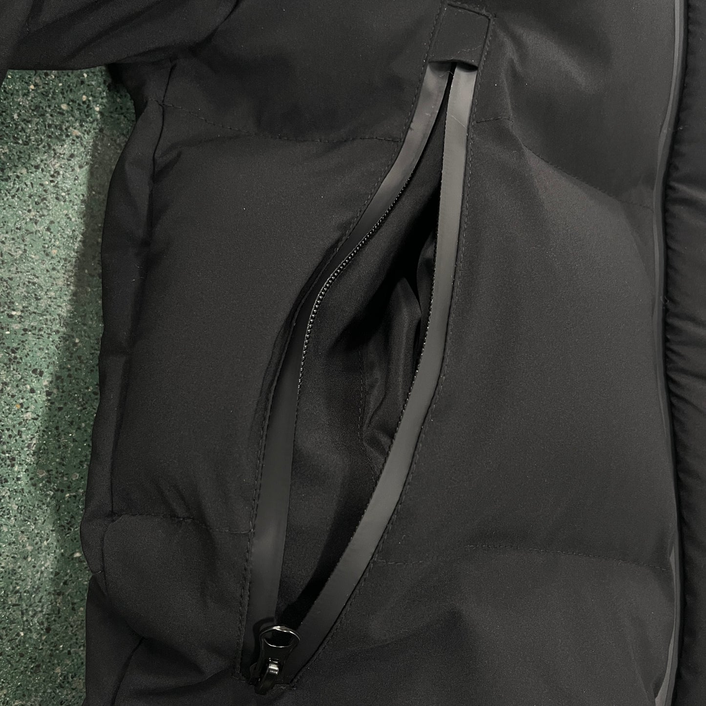 Trapstar Hyperdrive Technical Puffer Black Jacket