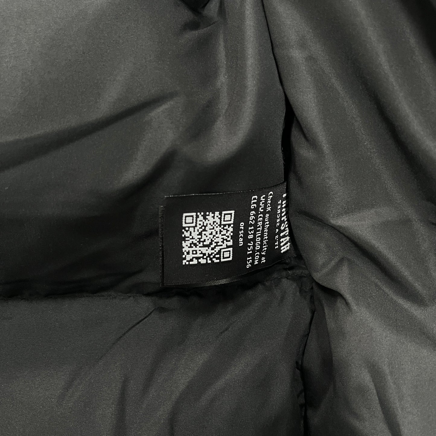 Trapstar Hyperdrive Technical Puffer Black Jacket