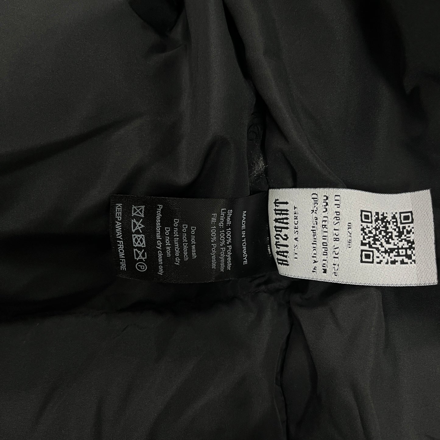 Trapstar Hyperdrive Technical Puffer Black Jacket