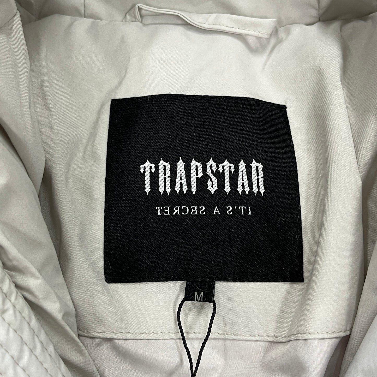 Trapstar Hyperdrive Technical Puffer Jacket Light Grey
