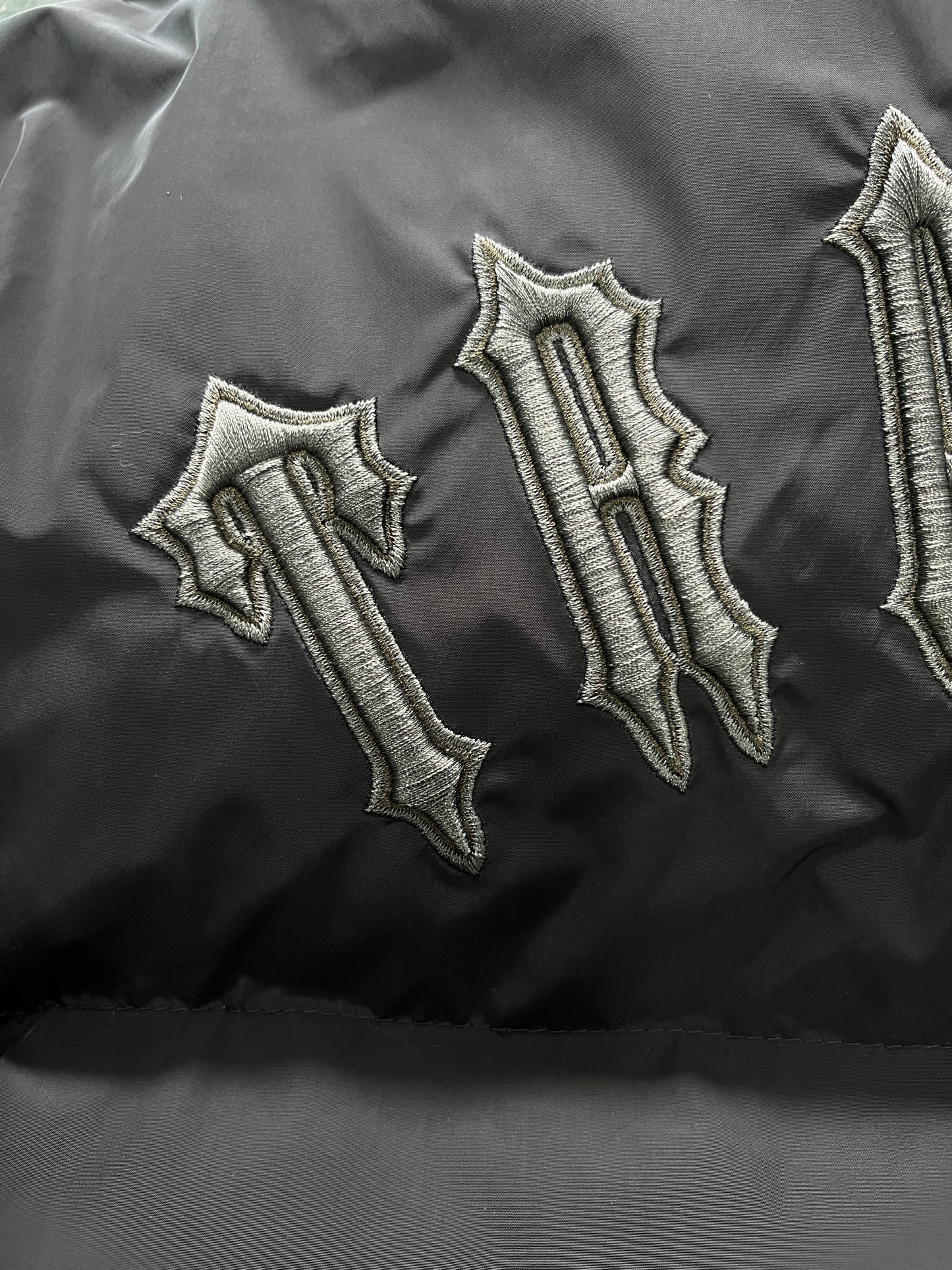 Trapstar Decodeed Hooded Puffer Jacket Stone