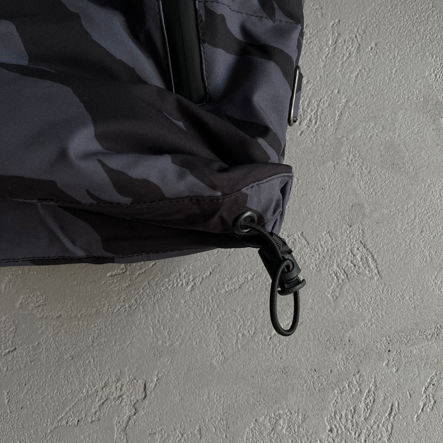 Trapstar Hyperdrive Technical Puffer Jacket Black Tiger Camo