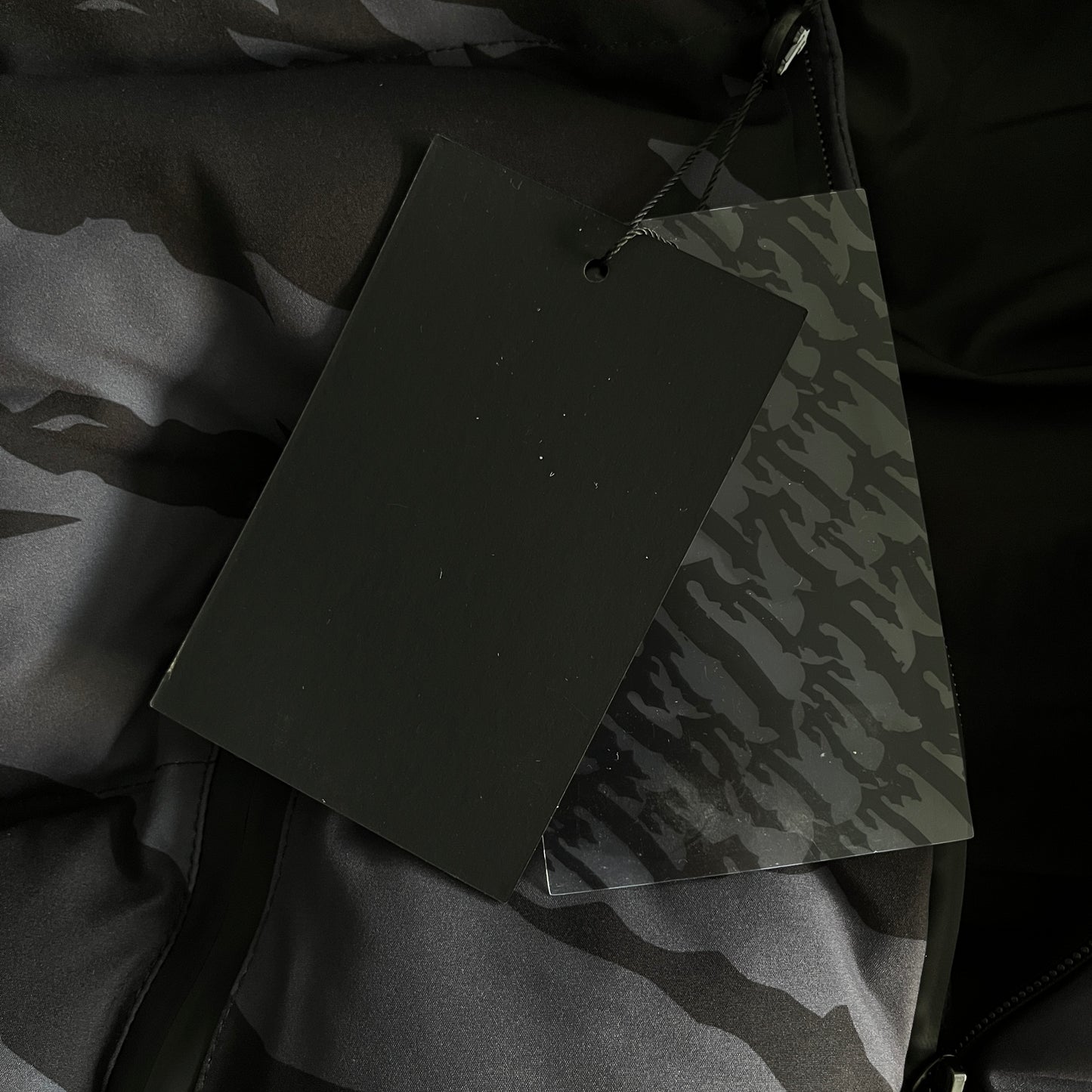 Trapstar Hyperdrive Technical Puffer Jacket Black Tiger Camo