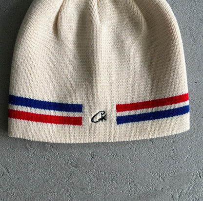 Corteiz VVS Knit Beanie Cream