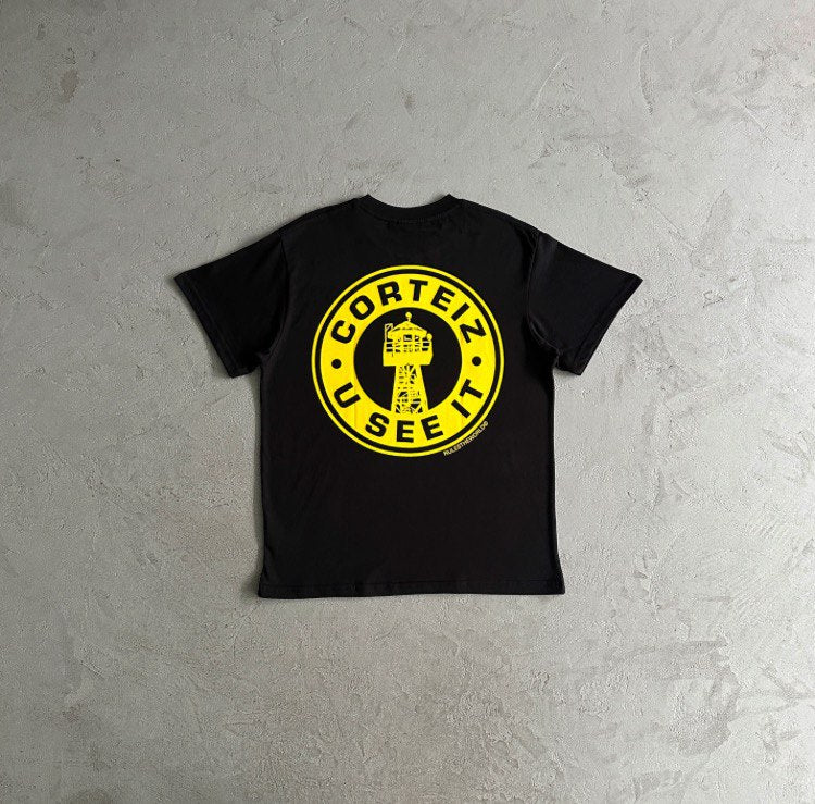 Corteiz U See It Tee Black