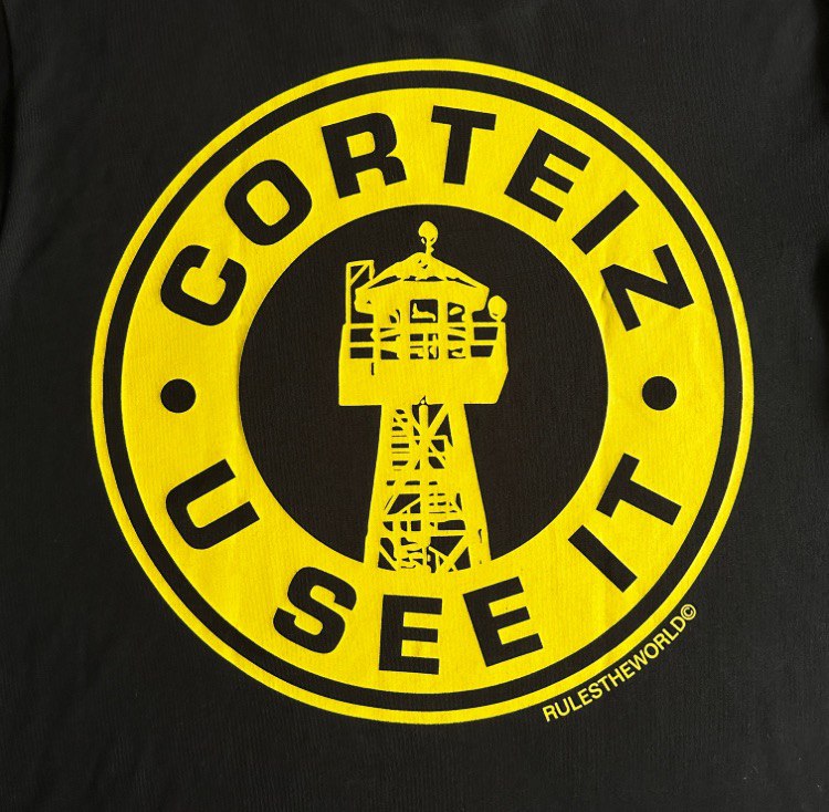 Corteiz U See It Tee Black