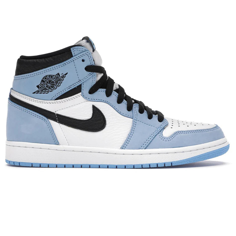 Air Jordan 1 Retro High White UNC University Blue Black - The Sneaker Dept