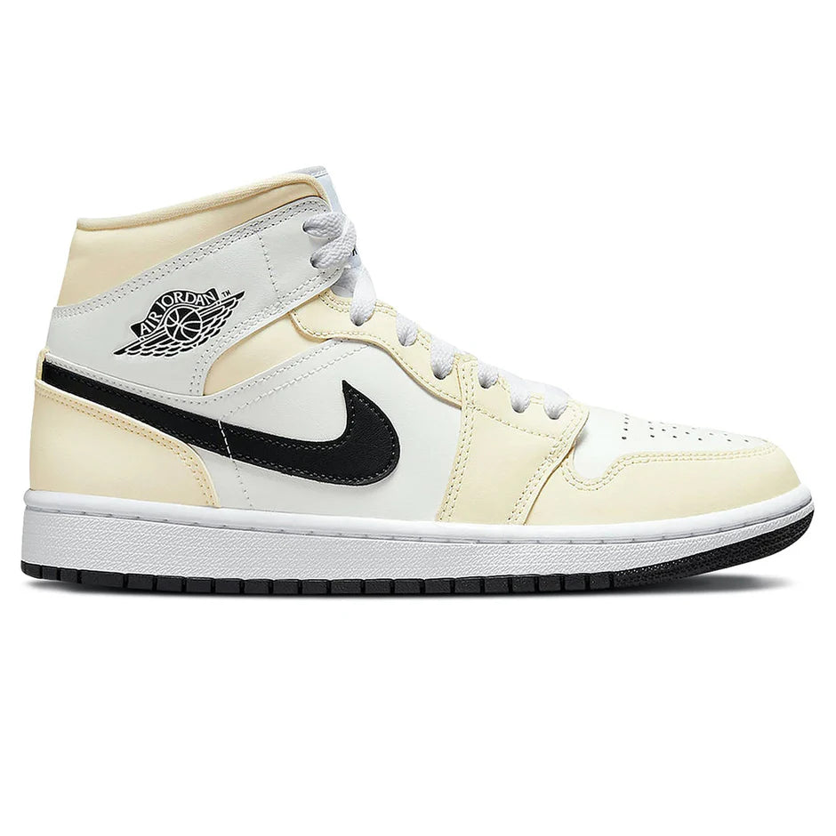 Air Jordan 1 Mid Coconut Milk (W) - The Sneaker Dept