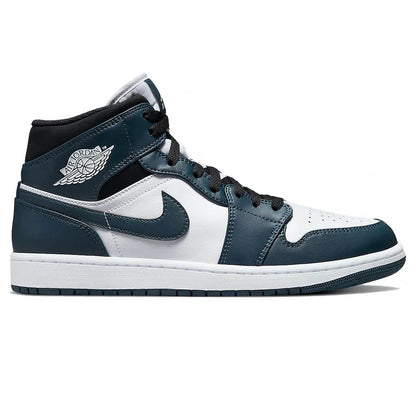 Air Jordan 1 Mid Dark Teal - The Sneaker Dept