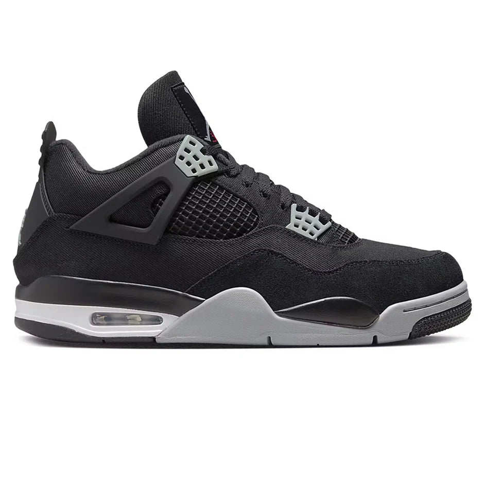 Air Jordan 4 Retro SE Black Canvas - The Sneaker Dept