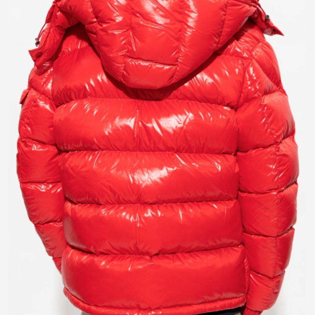 Moncler Men's Maya Down Jacket Red