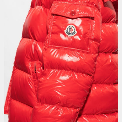 Moncler Men's Maya Down Jacket Red