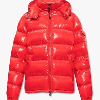 Moncler Men's Maya Down Jacket Red