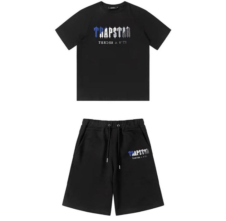 Trapstar Tracksuit Set Men Short Sleeve+Shorts