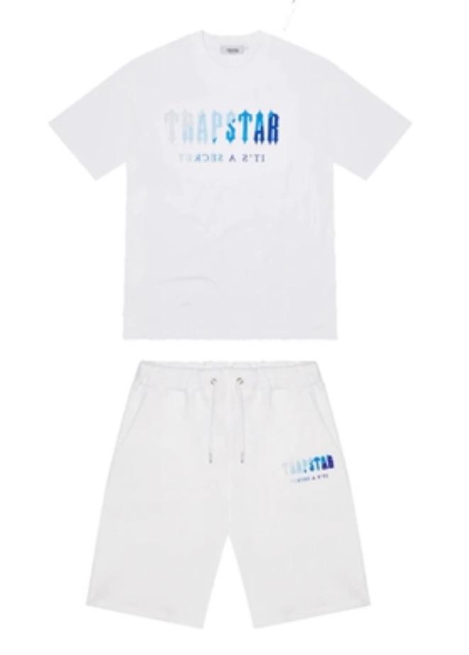 Trapstar Tracksuit Set Men Short Sleeve+Shorts