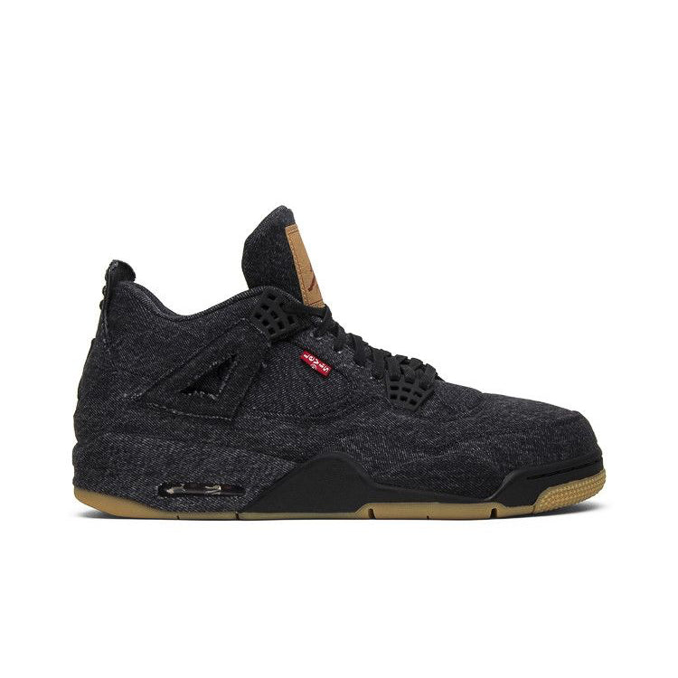 Levi's x Air Jordan 4 Retro 'Black Denim'