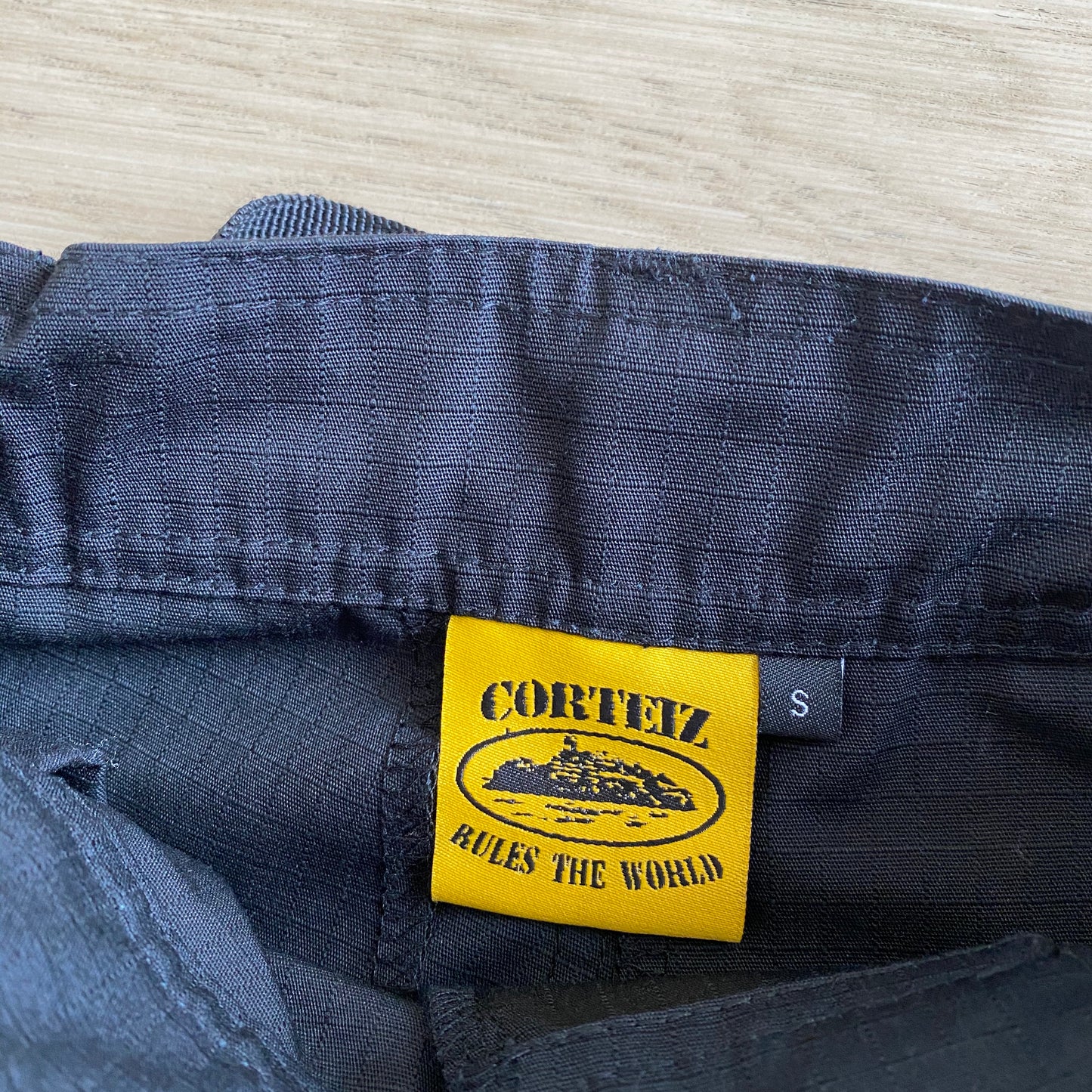 Corteiz OG Cargo Shorts Black