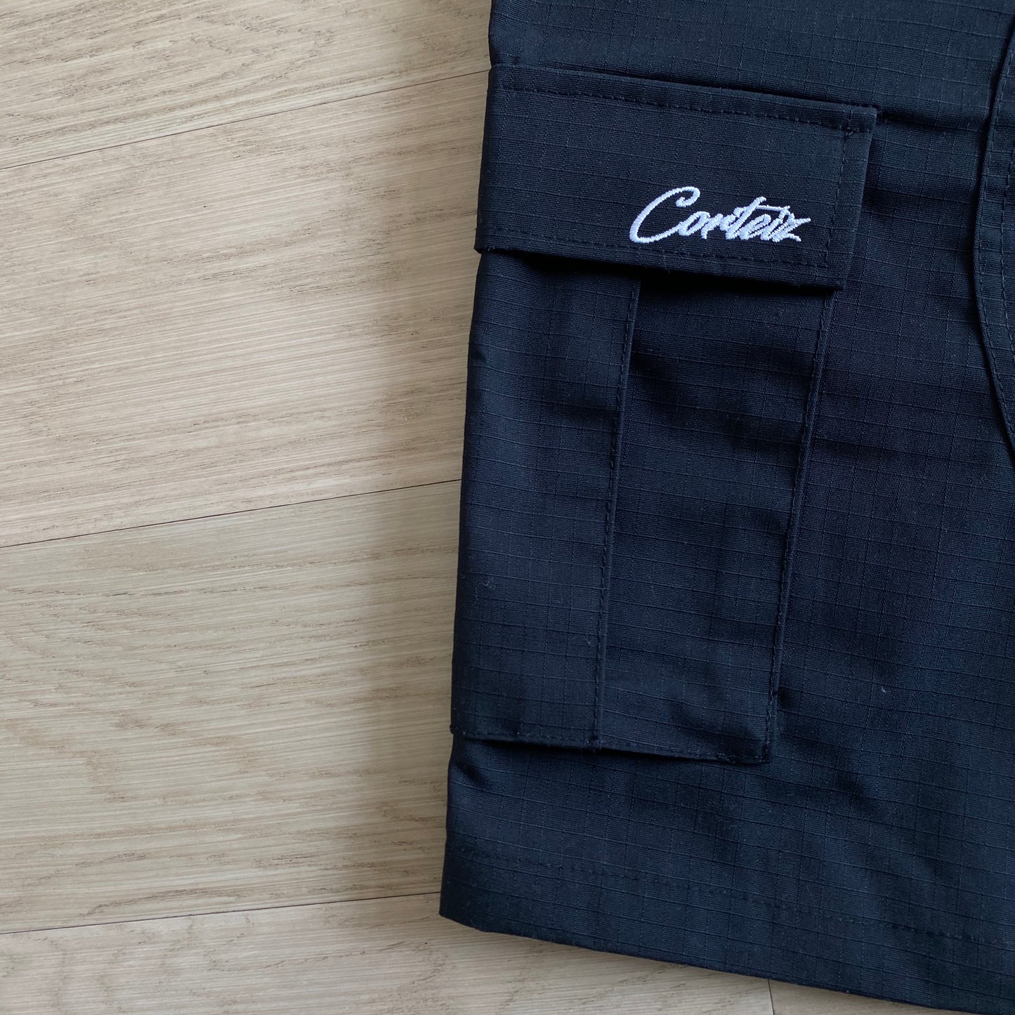 Corteiz OG Cargo Shorts Black