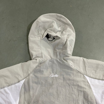 Corteiz Alcatraz Sun & Rain Windbreaker Grey White