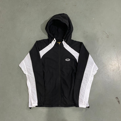 Corteiz Alcatraz Sun & Rain Windbreaker Black White