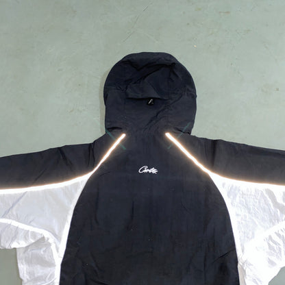 Corteiz Alcatraz Sun & Rain Windbreaker Black White