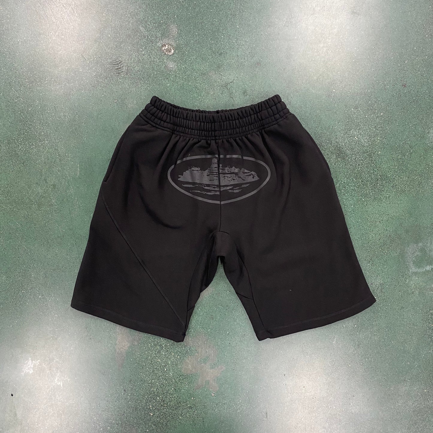 Corteiz Alcatraz Basic Shorts Black