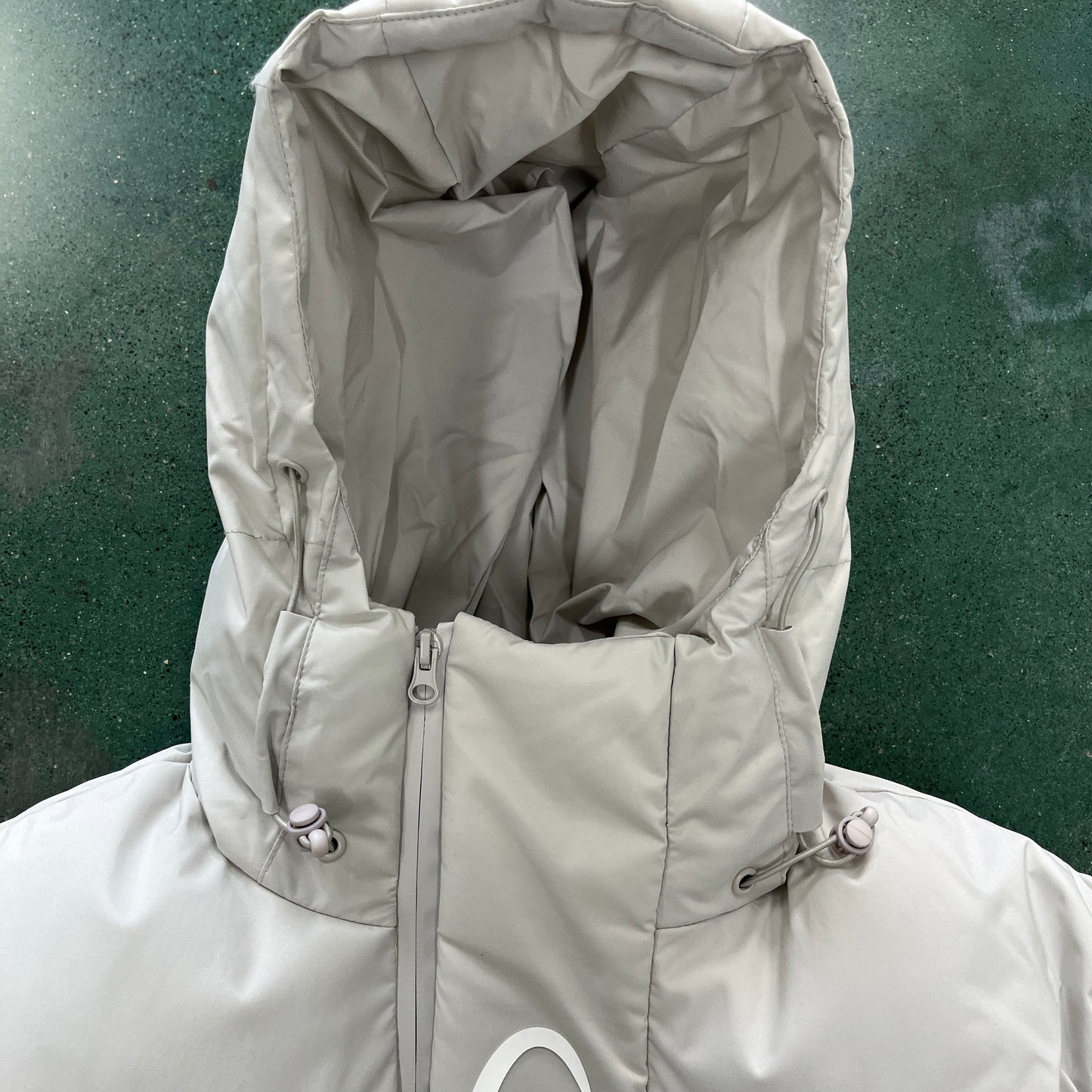 Trapstar Hyperdrive Technical Puffer Jacket Light Grey