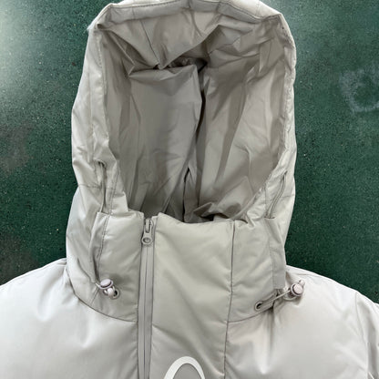 Trapstar Hyperdrive Technical Puffer Jacket Light Grey