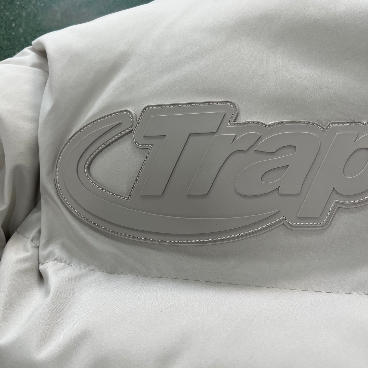 Trapstar Hyperdrive Technical Puffer Jacket Light Grey