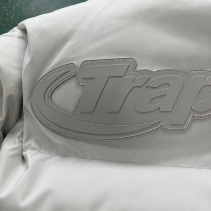 Trapstar Hyperdrive Technical Puffer Jacket Light Grey