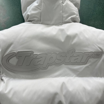 Trapstar Hyperdrive Technical Puffer Jacket Light Grey
