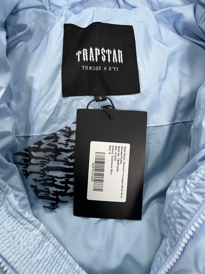 Trapstar Women’s Decodeed Hooded Puffer 2.0 Jacket Ice Blue