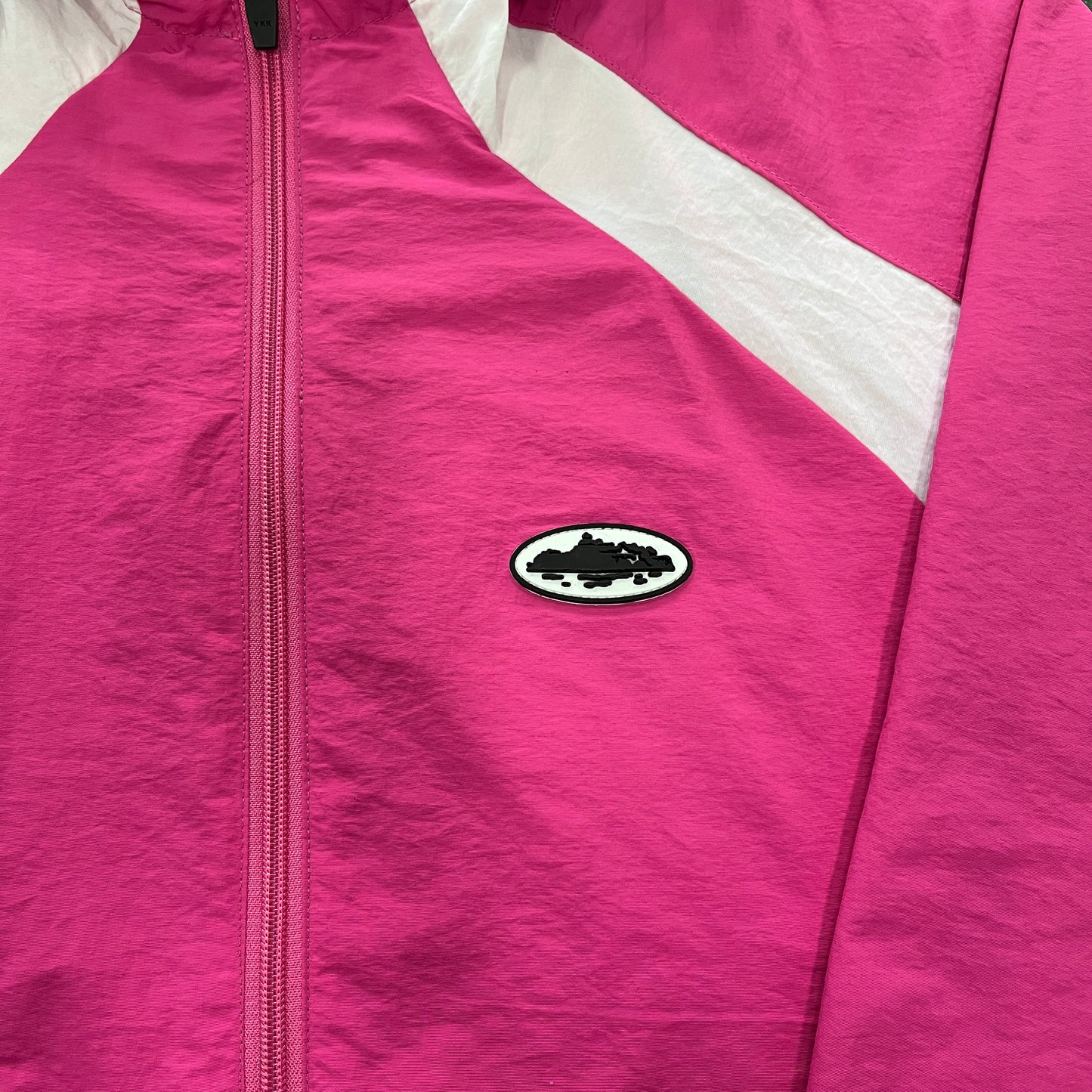 Corteiz Alcatraz Sun & Rain Windbreaker Pink White