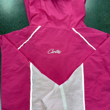 Corteiz Alcatraz Sun & Rain Windbreaker Pink White