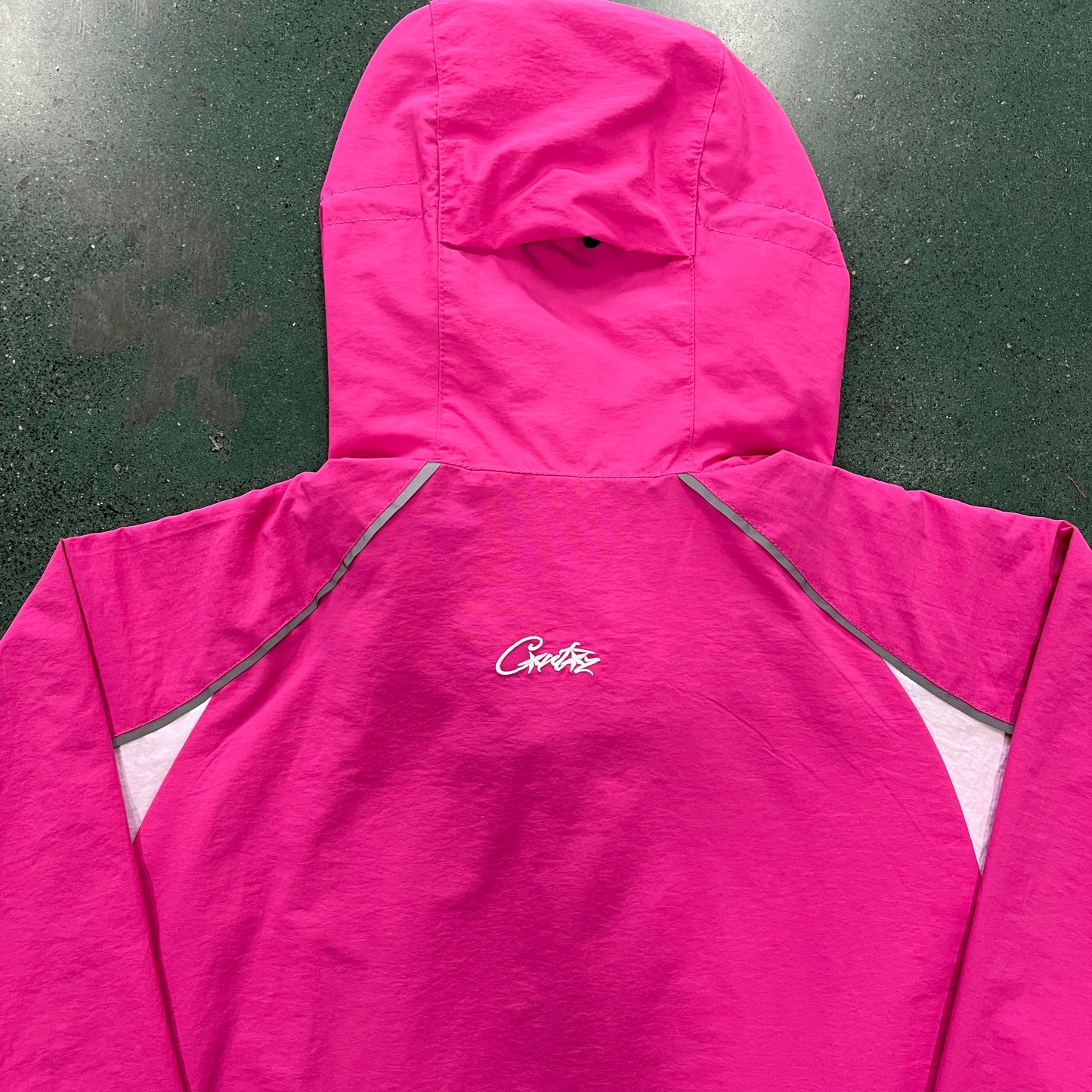 Corteiz Alcatraz Sun & Rain Windbreaker Pink White