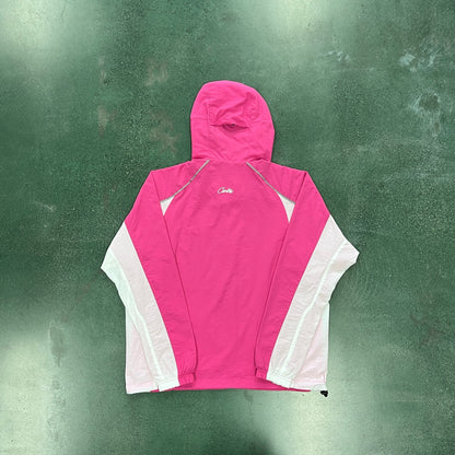 Corteiz Alcatraz Sun & Rain Windbreaker Pink White