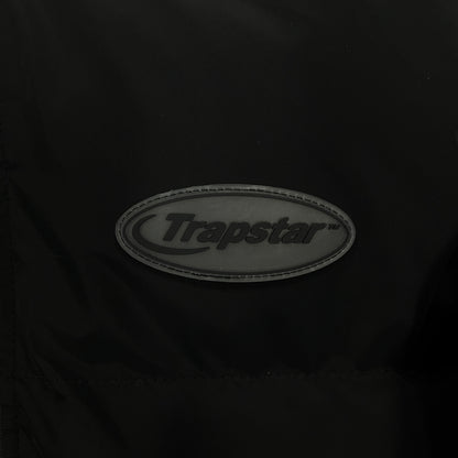 Trapstar Triple Black Hyperdrive Detachable Hood Puffer Jacket