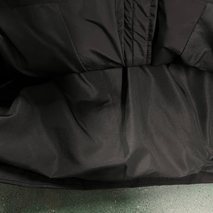 Trapstar Triple Black Hyperdrive Detachable Hood Puffer Jacket