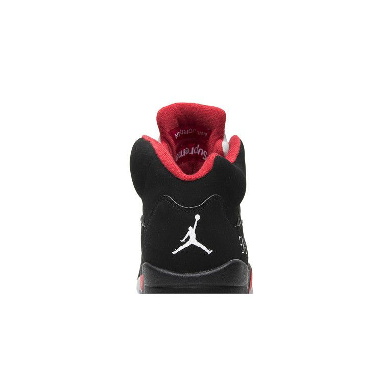 Supreme x Air Jordan 5 Retro 'Black'