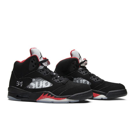 Supreme x Air Jordan 5 Retro 'Black'