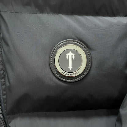 Trapstar Decodeed Hooded Puffer Jacket Stone