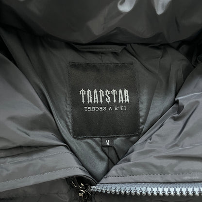 Trapstar Decodeed Hooded Puffer Jacket Stone