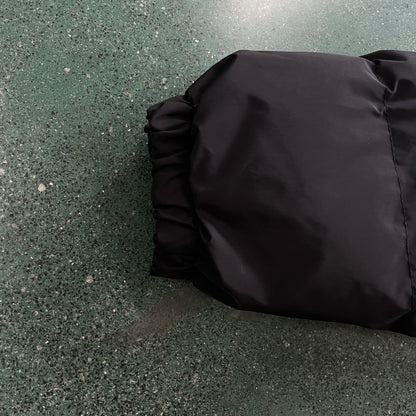 Trapstar Irongate Detachable Hooded Puffer Jacket Black Red