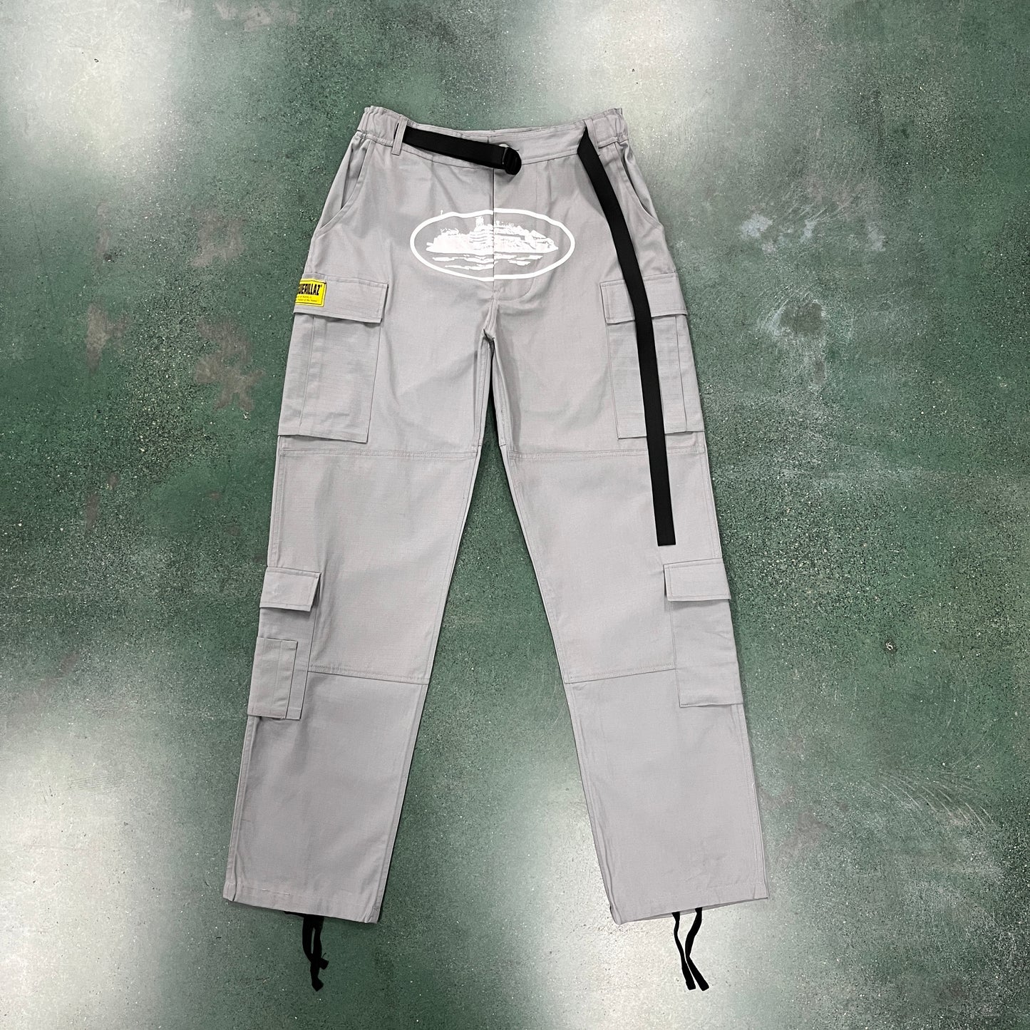 Corteiz Stone Grey Cargos