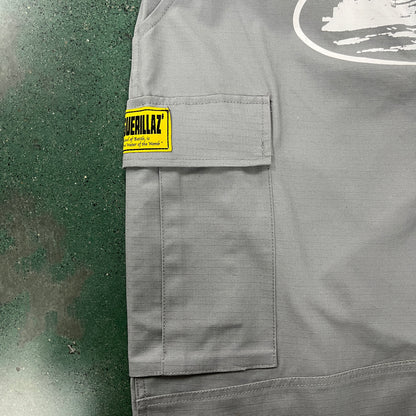 Corteiz Stone Grey Cargos