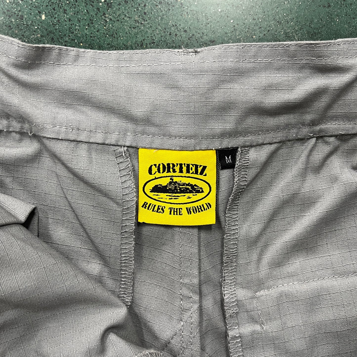 Corteiz Stone Grey Cargos